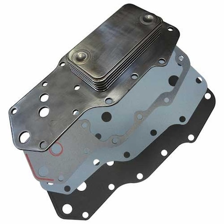 Aftermarket Engine Oil Cooler Fits Allis Chalmers 8745 8765 WN-87416027KIT-PEX